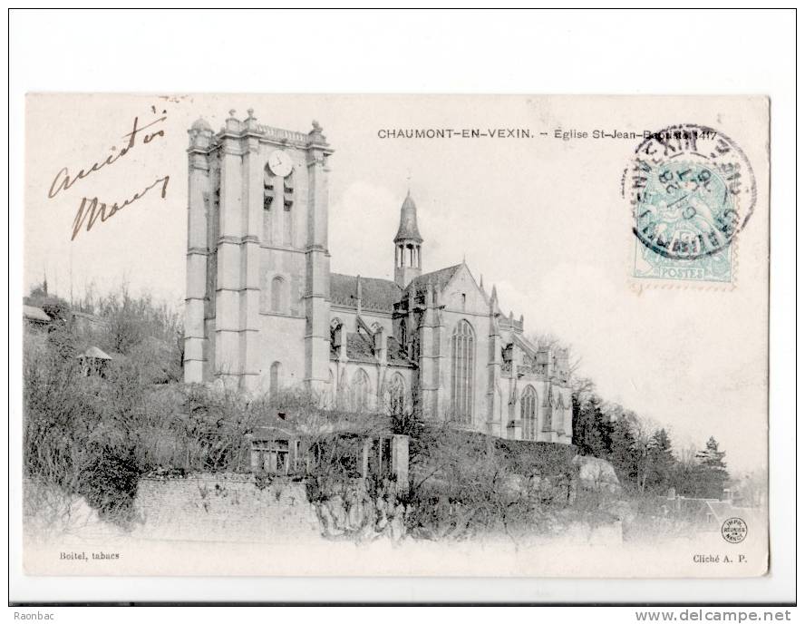 CPA--60-----Chaumont En Vexin -----EGLISE - Chaumont En Vexin