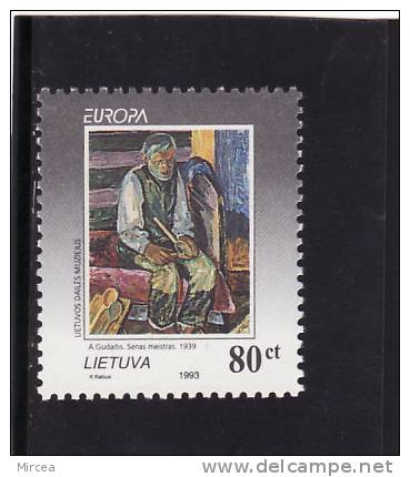 Lituanie 1993 , Yv.no.476 , Neufs** - 1993