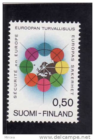 Finlande 1973 , Yv.no.679 , Neufs** - Nuevos