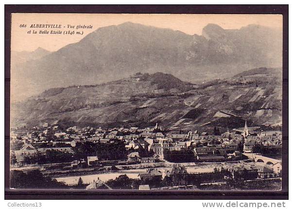 SAVOIE - Albertville - Vue Générale Et La Belle étoile - Albertville