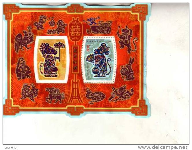 1 Canada Mini-sheet - 1 Feuillet Du Canada - Blocks & Sheetlets