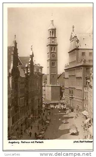 AUGSBURG. RATHAUS MIT PERLACH.  /  PHOT. ROLF KELLNER - Augsburg