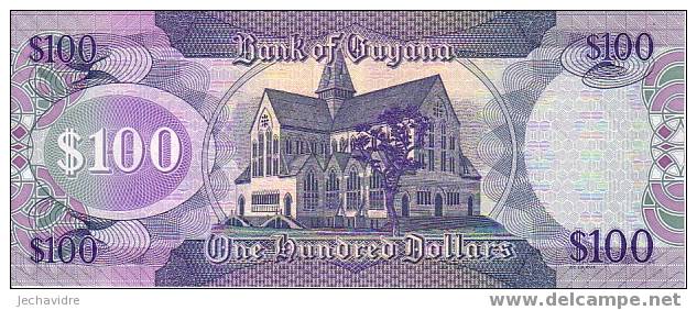 GUYANA   100 Dollars  Nouvelle Emission (2006)   ***** BILLET  NEUF ***** - Guyana