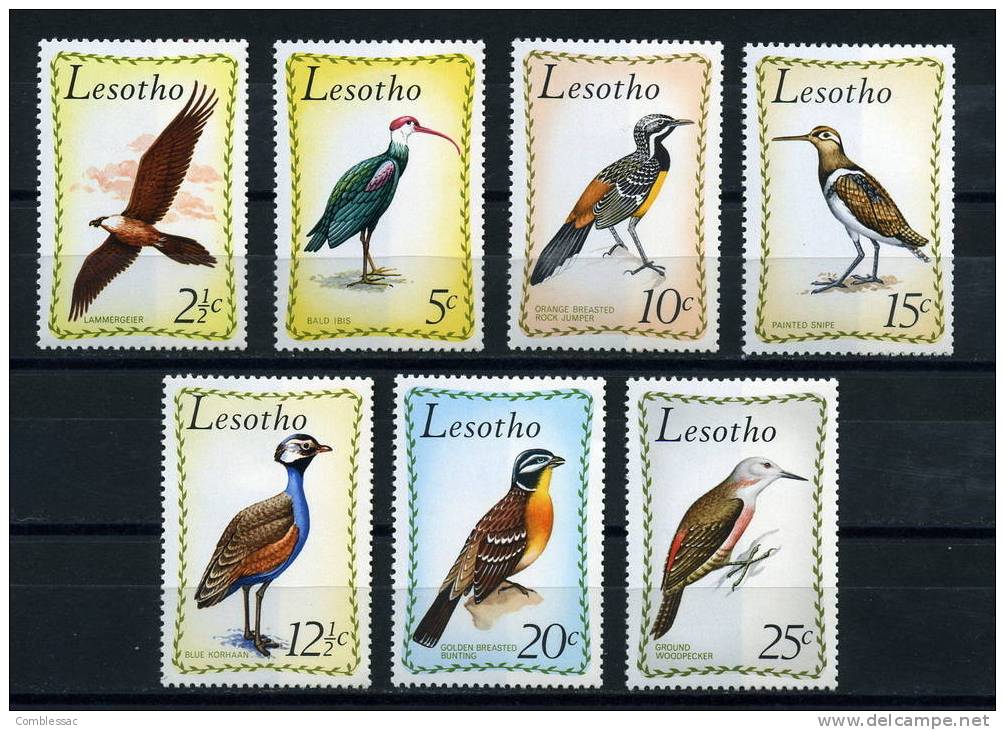 LESOTHO   1971      Birds - Lesotho (1966-...)