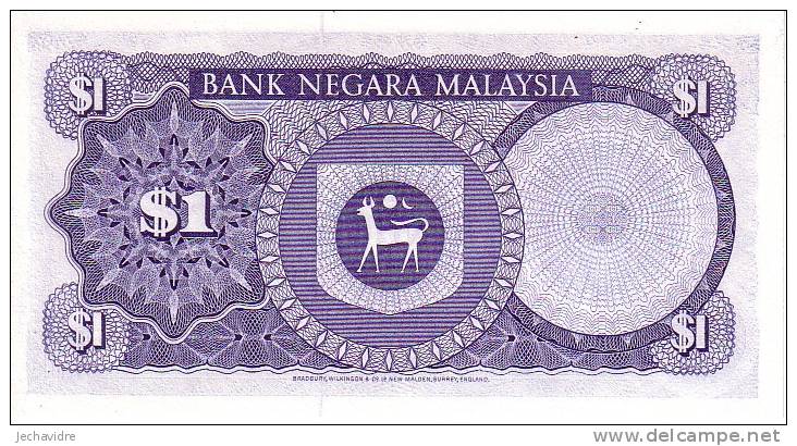 MALAYSIE   1 Ringitt  Non Daté (1981)  Pick 13b     ***** BILLET  NEUF ***** - Malaysie