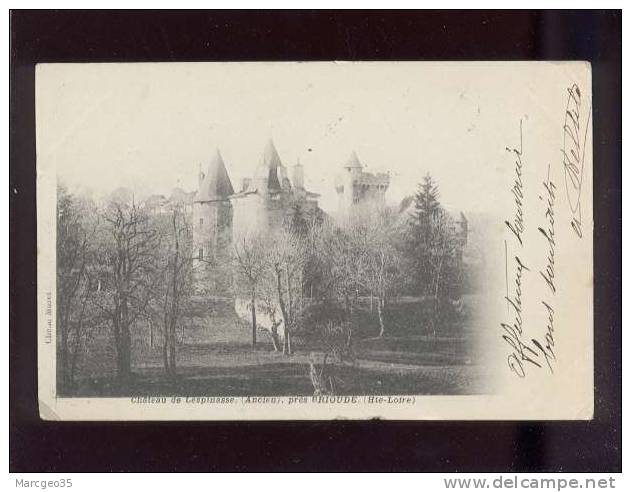 Chateau De Lespinasse Ancien Près Brioude édit.muret   Belle Carte Précurseur - Brioude