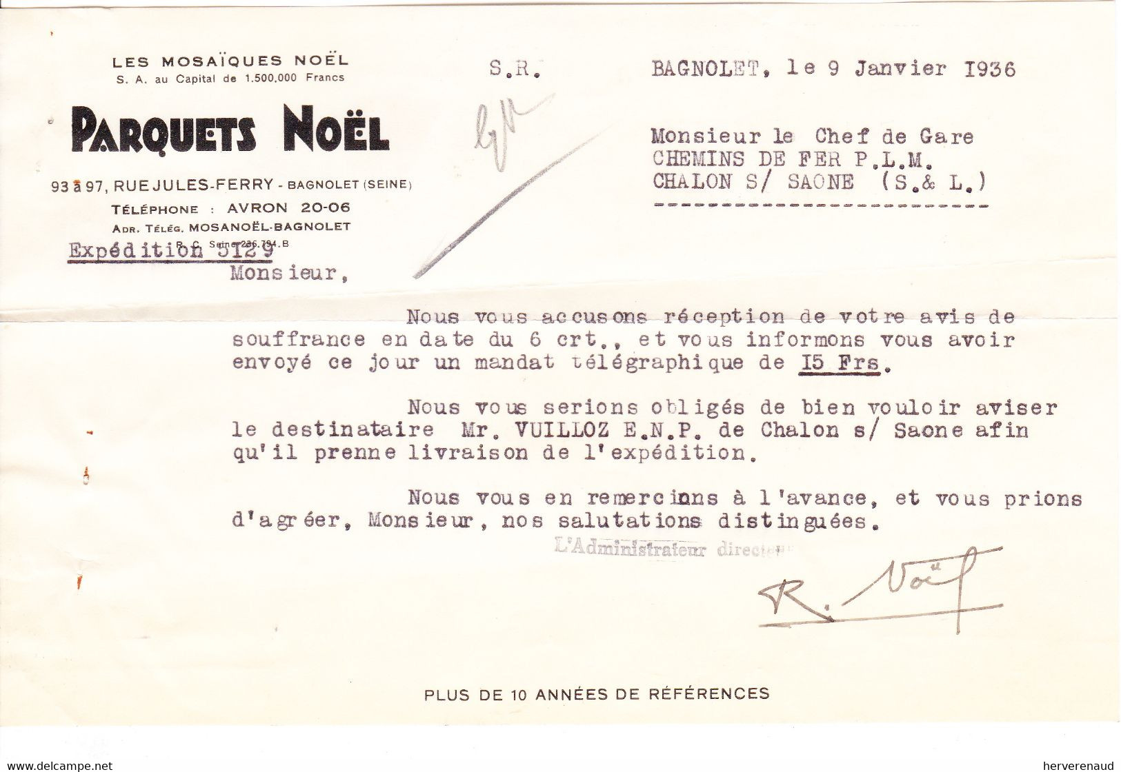 Lettre Entière De Bagnolet à Chalon-sur-Saône + Vignette + Flamme Expo. 1937 - Other & Unclassified