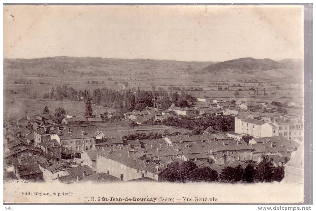 38 --- ST - JEAN - DE - BOURNAY .. VUE GENERALE - Saint-Jean-de-Bournay