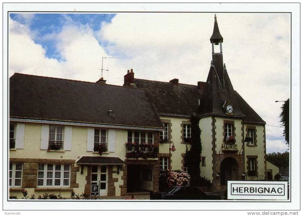 CPM...DE HERBIGNAC...LA MAIRIE... - Herbignac