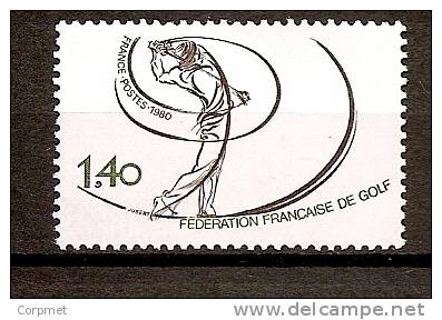 GOLF - FRANCE - 1980 -  Yvert # 2105 - ** MINT (NH) - Golf