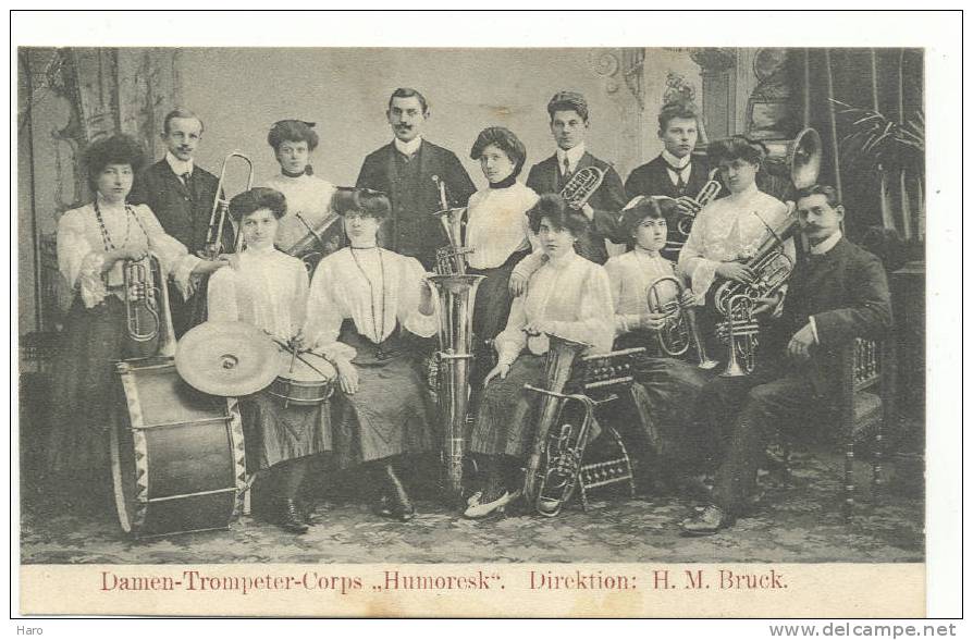 Damen - Trompeter - Corps "HUMORESK"  (1223)rl - Cabaret