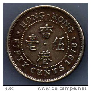 Hong-Kong 50 Cents 1978 Ttb/sup - Hongkong