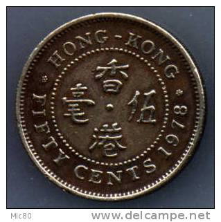 Hong-Kong 50 Cents 1978 Ttb/sup - Hong Kong