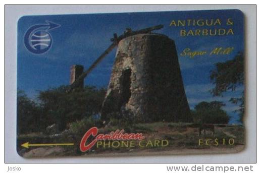 SUGAR MILL  (  Antigua And Barbuda  - Code 6CATA.../B  ) - Antigua U. Barbuda