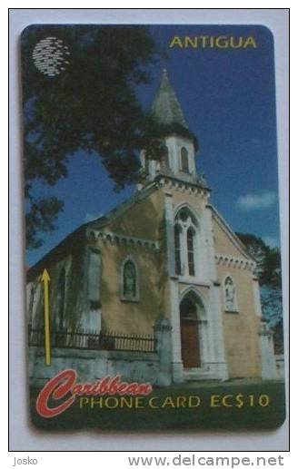 ST. JOSEPH`S CATHOLIC  ( Antigua And Barbuda  18CATD.../B ) * Church Eglise Kirche Iglesia Chiesa Kerk Churches Religion - Antigua E Barbuda