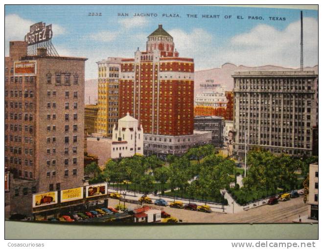 863 UNITED STATES USA  SABINE TEXAS EL PASO SAN JACINTO PLAZA  AÑOS/ YEARS / ANNI  1950 - El Paso