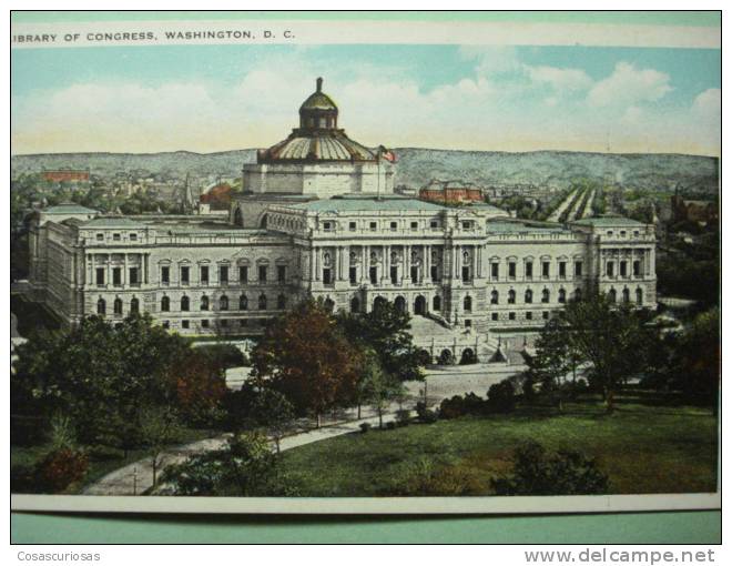 864 UNITED STATES USA  WASHINGTON LIBRARY OF CONGRESS  AÑOS/ YEARS / ANNI  1920 - Washington DC