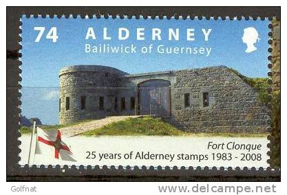 ALDERNEY  FORT CLONQUE - Alderney