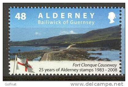 ALDERNEY  FORT CLONQUE CAUSEWAY - Alderney