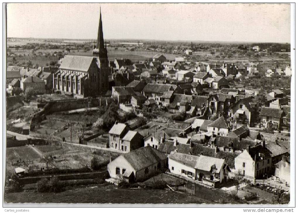 * OUZOUER SUR TREZEE  L'église Et Vue Générale - Ouzouer Sur Loire