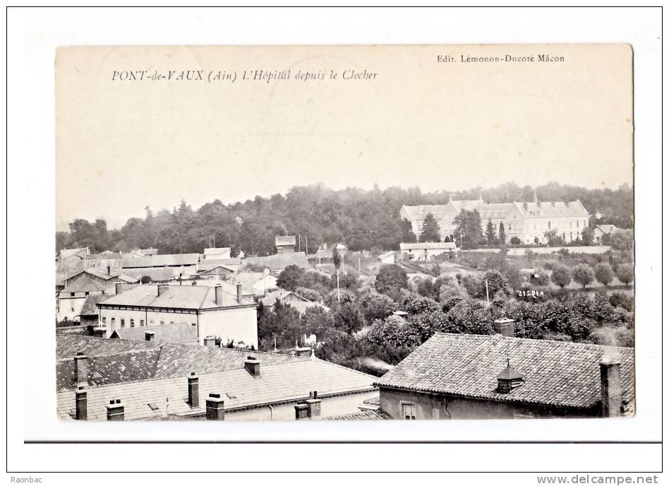 CPA--01---Pont-de-Vaux----HOPITAL - Pont-de-Vaux