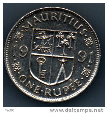 Ile Maurice (Mauritius) 1 Rupee 1991 Sup/spl - Maurice