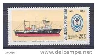 ARGENTINE 1179 Service Hydrographique - Bateau - Unused Stamps