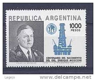 ARGENTINE 1207 Enrique Mosconi - Pétrole - Unused Stamps