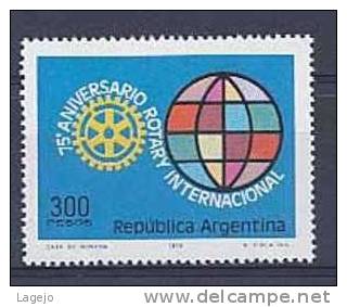 ARGENTINE 1208 Rotary International - Unused Stamps