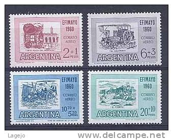 ARGENTINE Poste Aérienne 70/73 Journée Du Postier - Posta Aerea