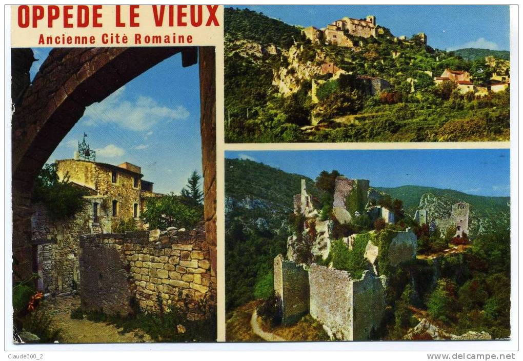 OPPEDE-LE-VIEUX . CITE ROMAINE En 1979    (A538) - Oppede Le Vieux