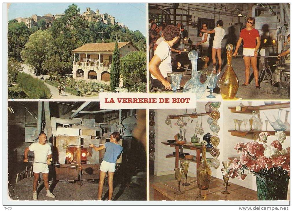 CpE1990 - La Verrerie De BIOT - Carte Multivues - (06 - Alpes Maritimes) - Biot