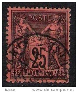 FRANCE 1877 N°91 @  Affaire 20% Cote - 1876-1898 Sage (Type II)