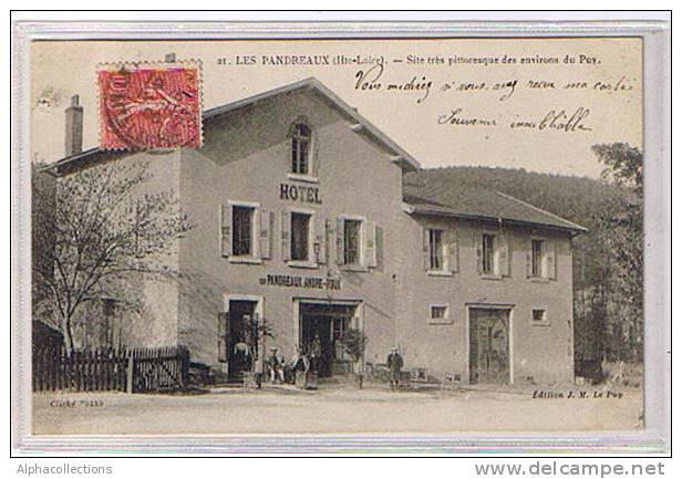 43 - Les PANDREAUX : HOTEL ANDRE ROUX. - Other & Unclassified