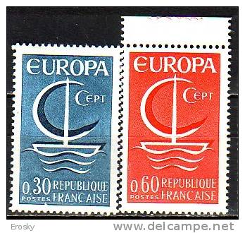 PGL - EUROPA CEPT 1966 FRANCE ** - 1966