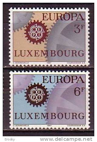 PGL - EUROPA CEPT 1967 LUXEMBOURG ** - 1967