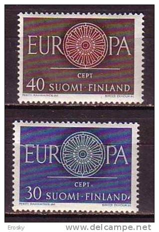 PGL - EUROPA CEPT 1960 FINLAND * - 1960