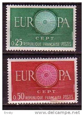 PGL - EUROPA CEPT 1960 FRANCE * - 1960
