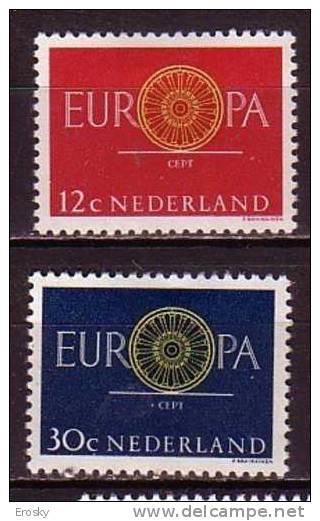 PGL - EUROPA CEPT 1960 NEDERLAND * - 1960