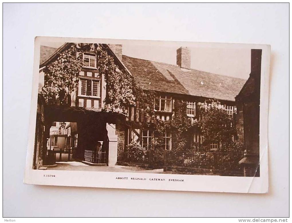 Worcester - Abbot Reginald's Gateway   Evesham -  Cca 1930´s     -F  D31524 - Sonstige & Ohne Zuordnung