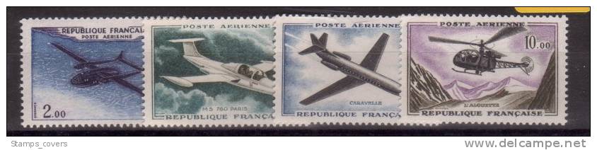 FRANCE MNH** YVERT PA 38/41 €24.00 - 1960-.... Postfris