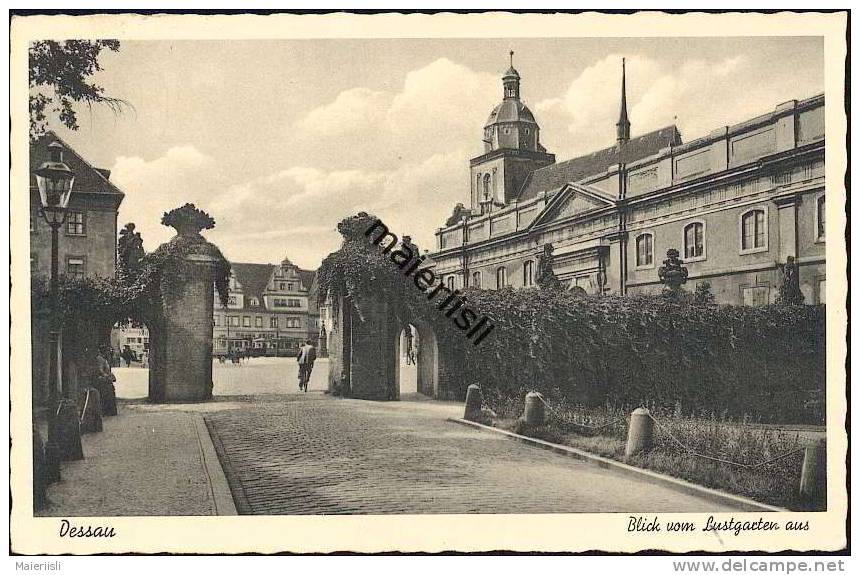 Dessau - Blick Vom Lustgarten Aus - Dessau