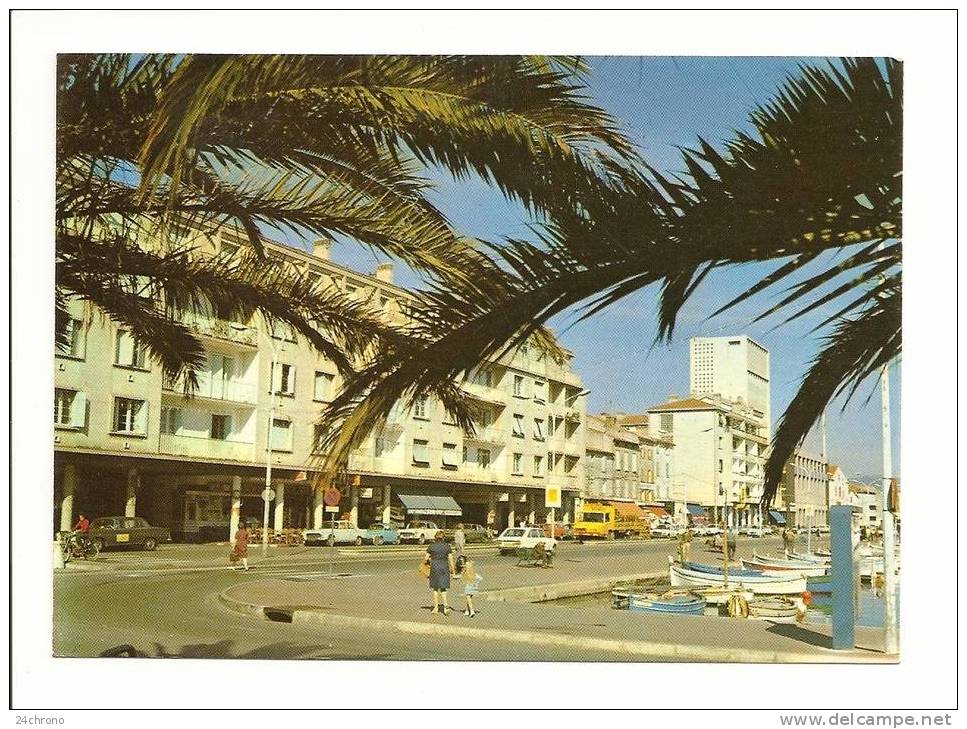 La Seyne Sur Mer: Le Quai Saturnin Fabre, Automobile (08-2205) - La Seyne-sur-Mer