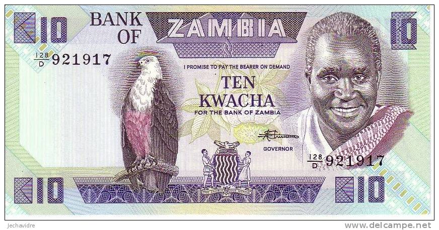 ZAMBIE   10 Kwacha  Non Daté (1980-1988)  Pick 26e    ***** BILLET  NEUF ***** - Zambia