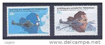 AUSTRALIE Antarctique 35/36 Expédition Aérienne - Unused Stamps