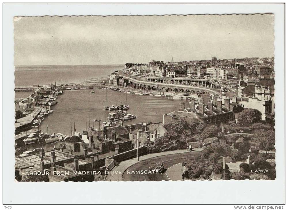 CpE2037 - Harbour From Madeira Drive, RAMSGATE - (Angleterre) - Ramsgate