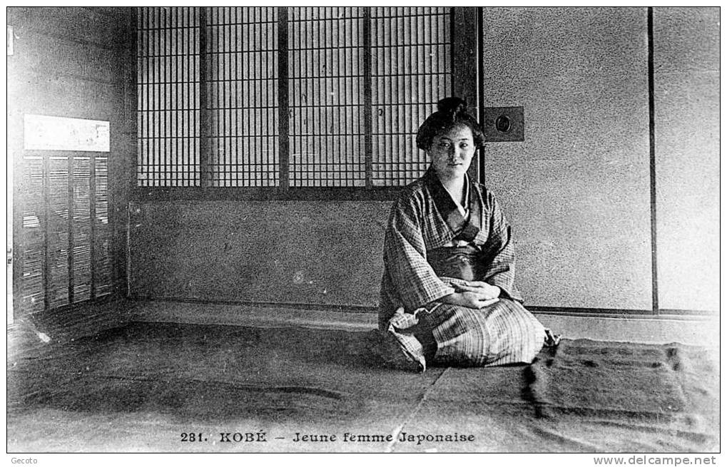 Jeune Femme Japonaise - Kobe