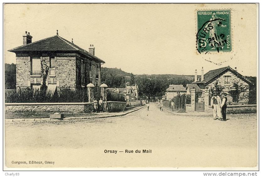 91- ORSAY- RUE  DU  MAIL  N196 - Orsay