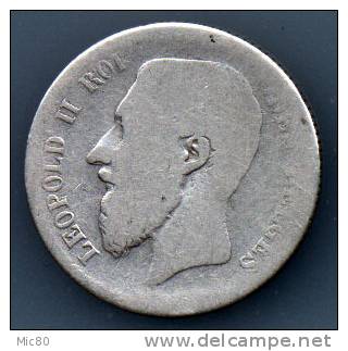 1F Belgique 1869 B - 1 Franc