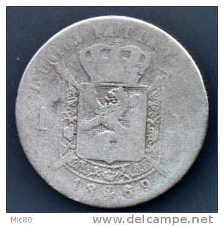 1F Belgique 1869 B - 1 Franc